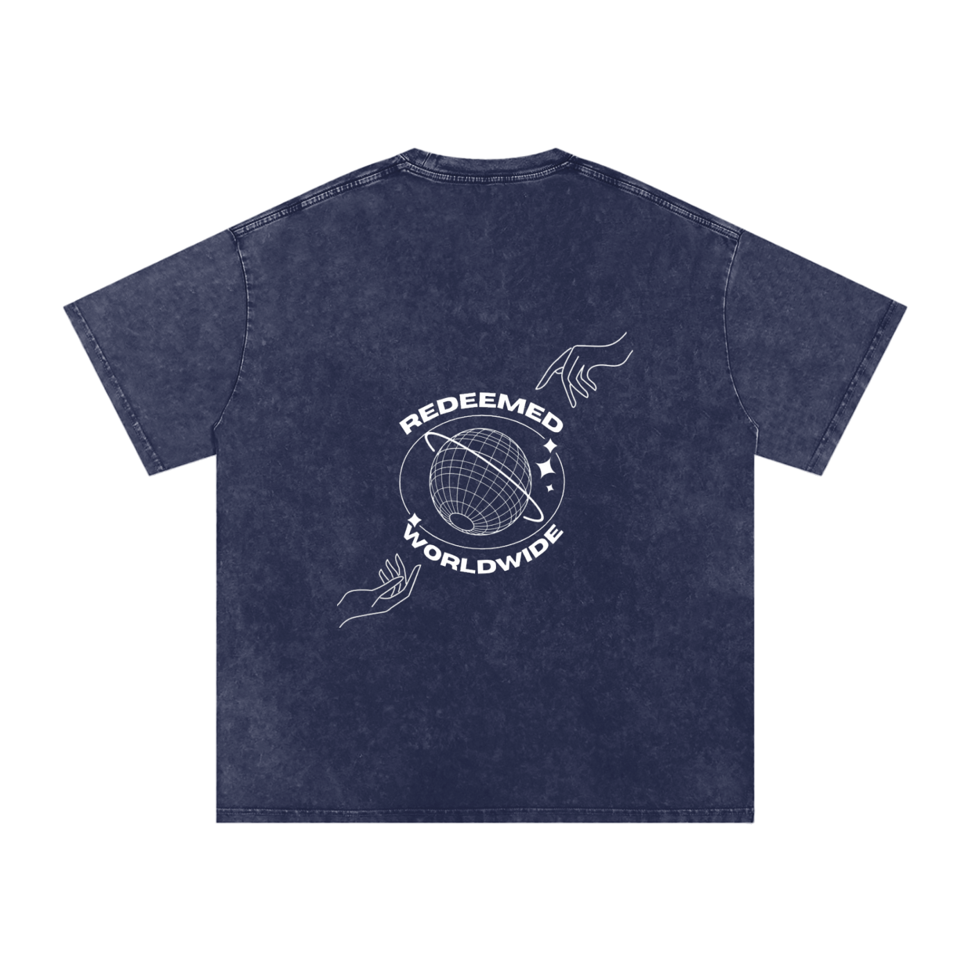 Acid Wash Oversize T-Shirt - 250 GSM