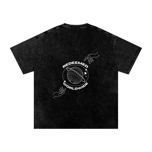 Acid Wash Oversize T-Shirt - 250 GSM