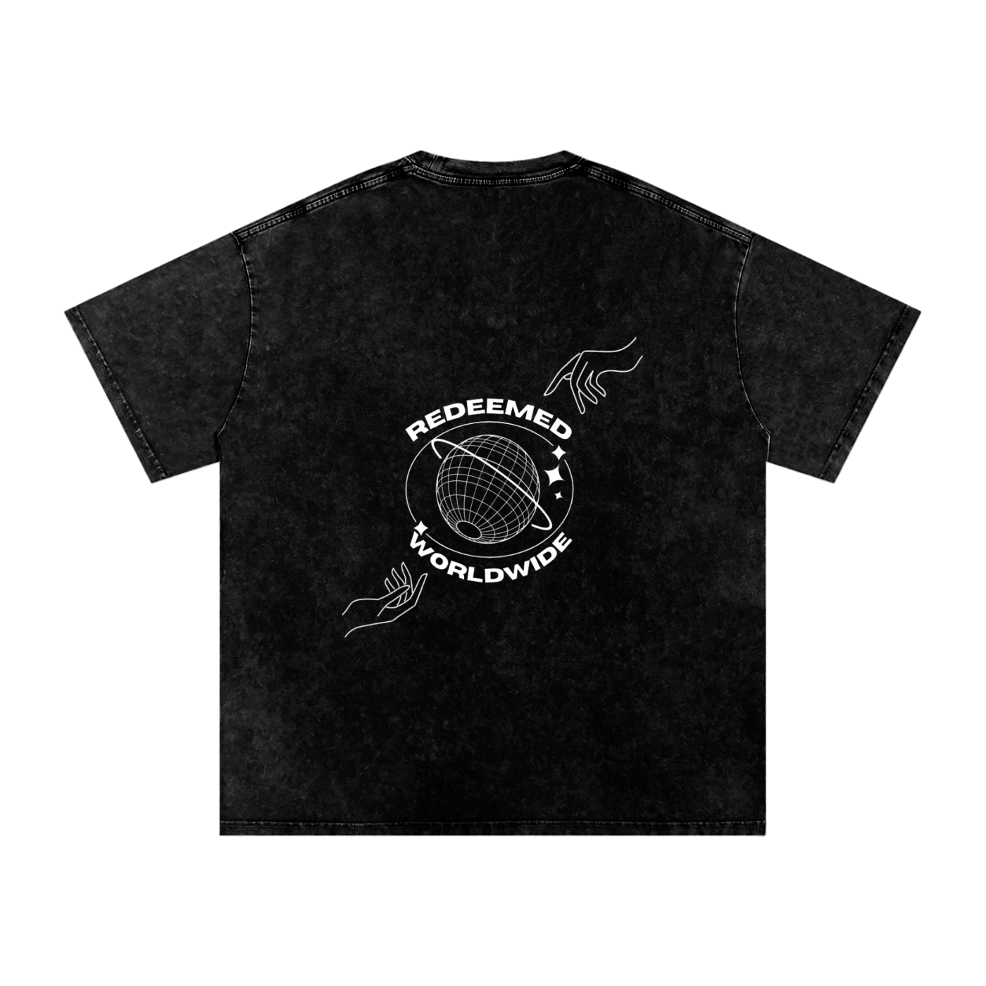 Acid Wash Oversize T-Shirt - 250 GSM