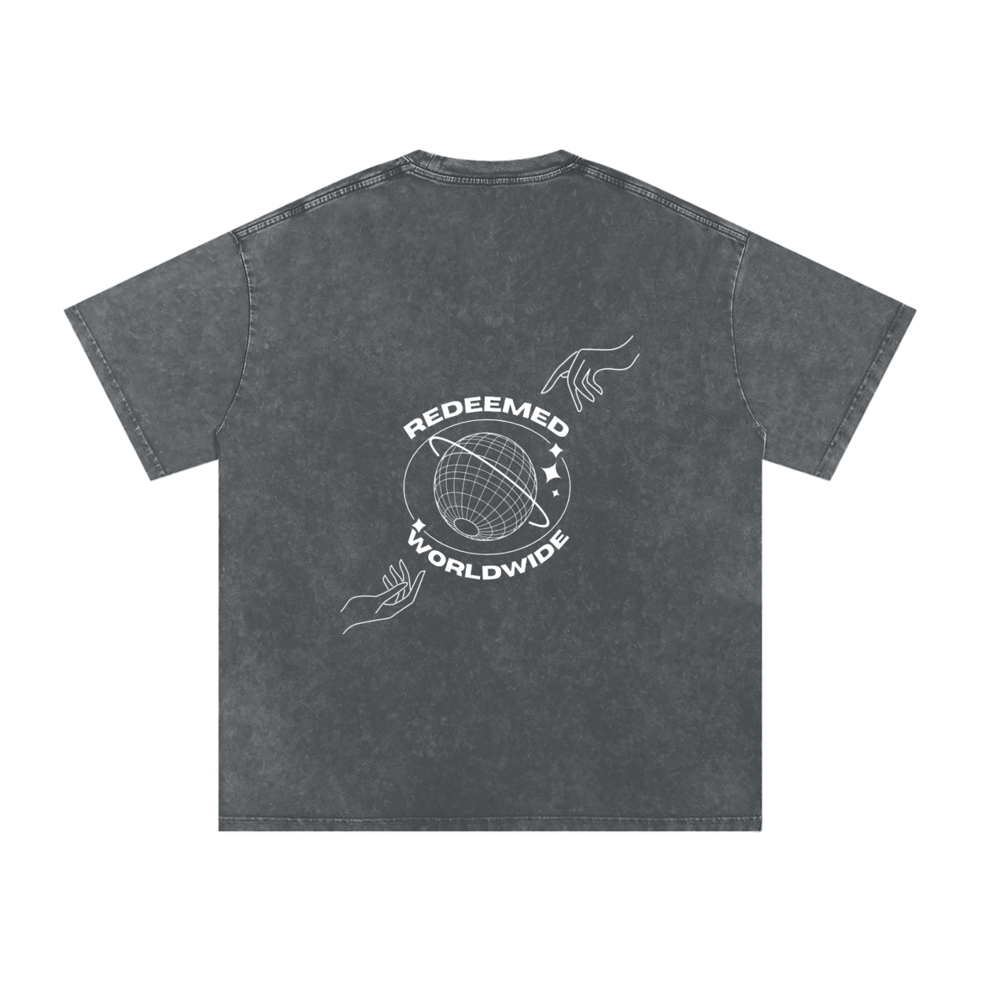 Acid Wash Oversize T-Shirt - 250 GSM